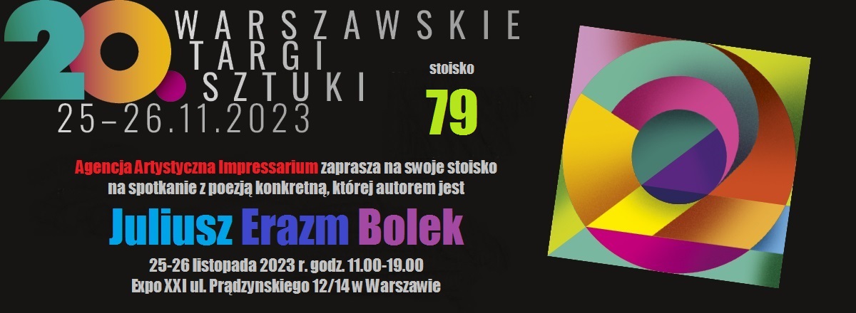 Plakat Warszawskich Targów Sztuki