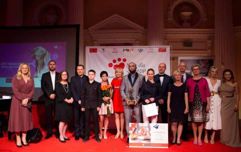Gala Nagrody &quot;Serce dla Zwierząt&quot; Marcin Różalski