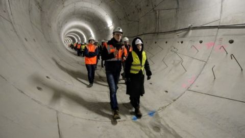 Tunele metra gotowe