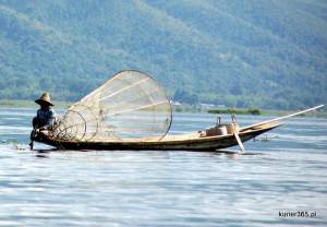 Birmańskie jezioro Inle przyciąga