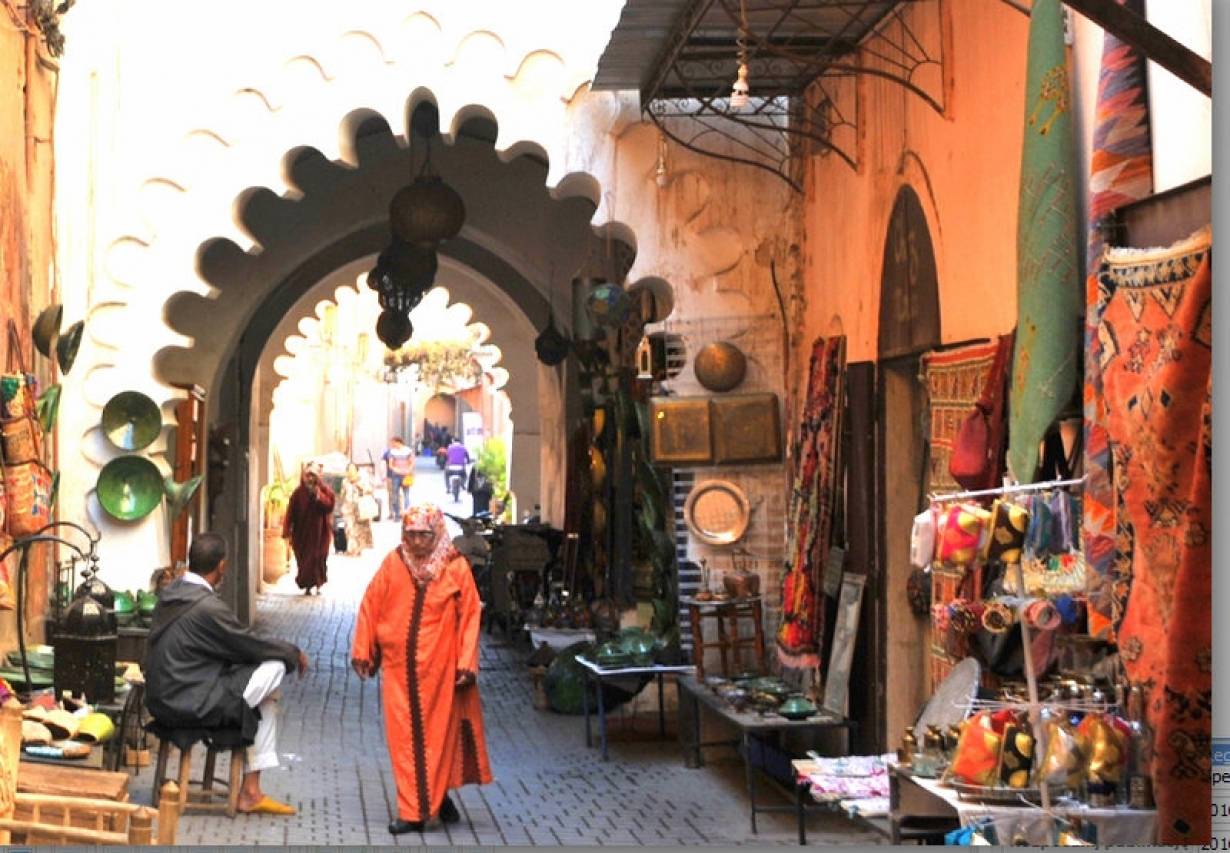 Maroko: Marrakesz. W murach medyny (1)