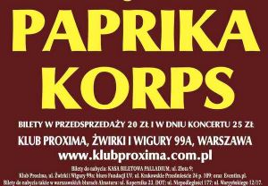 Paprika Korps w Proximie
