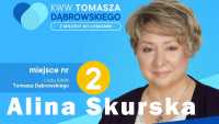 Alina Skurska - kandydatka na radną w Łomiankach