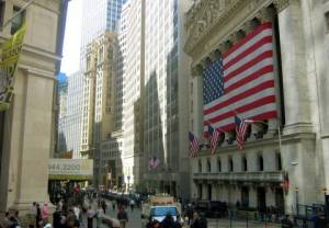 Budynek giełdy NYSE na Wall Street