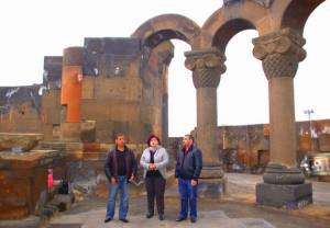 Armenia. Ruiny Katedry Aniołów