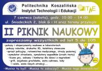 II Piknik Naukowy w Koszalinie