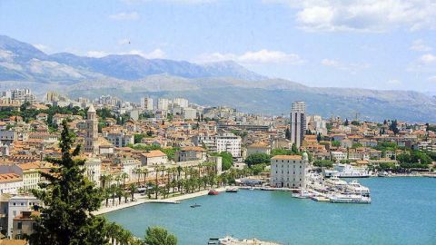 Split. Panorama miasta