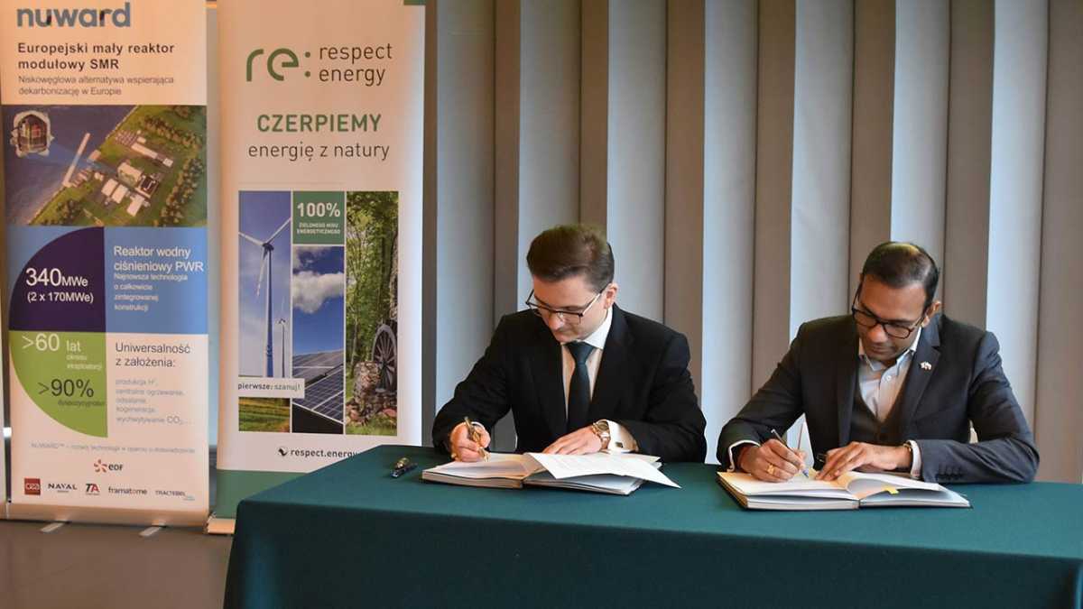 Umowa ta jest wyrazem zdecydowanej woli firm EDF i Respect Energy by wspólnie rozwijać projekty SMR w Polsce