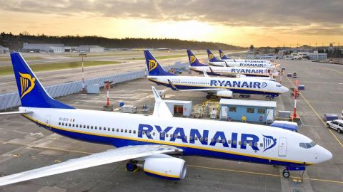 Ryanair: Cztery nowe trasy z Gdańska