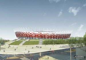Przyszły Stadion Narodowy w Warszawie