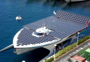 Największa łódź solarna