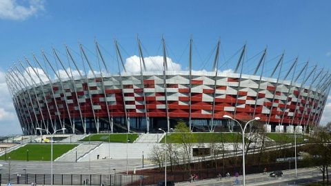 Największa w Polsce strefa kibica może przyciągnąć nawet 75 tys. fanów futbolu