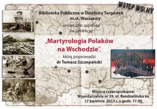 Martyrologia Polaków na Wschodzie
