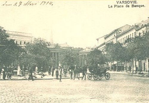 Plac Bankowy dawniej