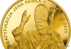 Monety poświęcone beatyfikacji JPII
