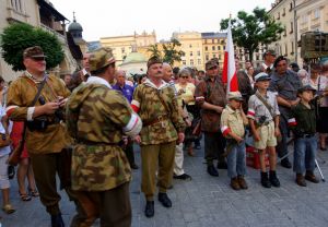 Obchody 66. rocznicy wybuchu Powstania Warszawskiego w Krakowie