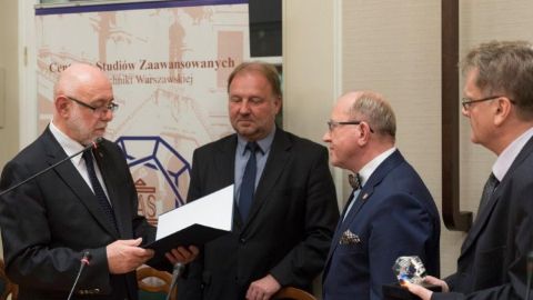 Prof. Henryk Skarżyński otrzymał Kryształowy Dwunastościan