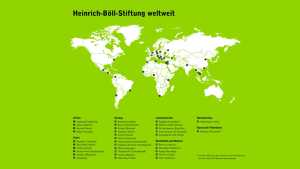 Heinrich-Böll-Stiftung zasięg działania