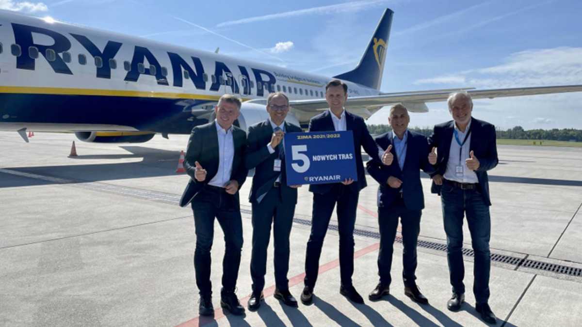Ryanair - 30 kierunków i 80 lotów tygodniowo z Wrocławia