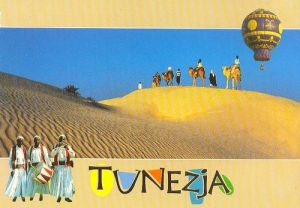 Jeden z folderów o Tunezji