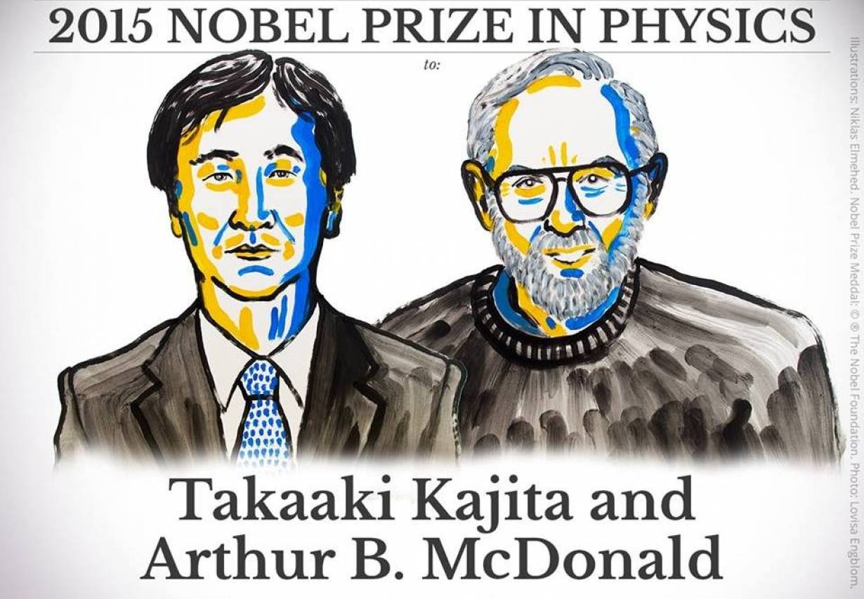 Nobel z fizyki dla badaczy neutrin