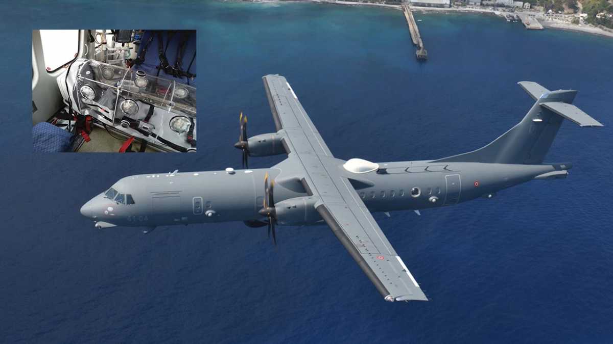 Samoloty transportują materiały medyczne na potrzeby walki z koronawirusem - C-27J i ATR 72