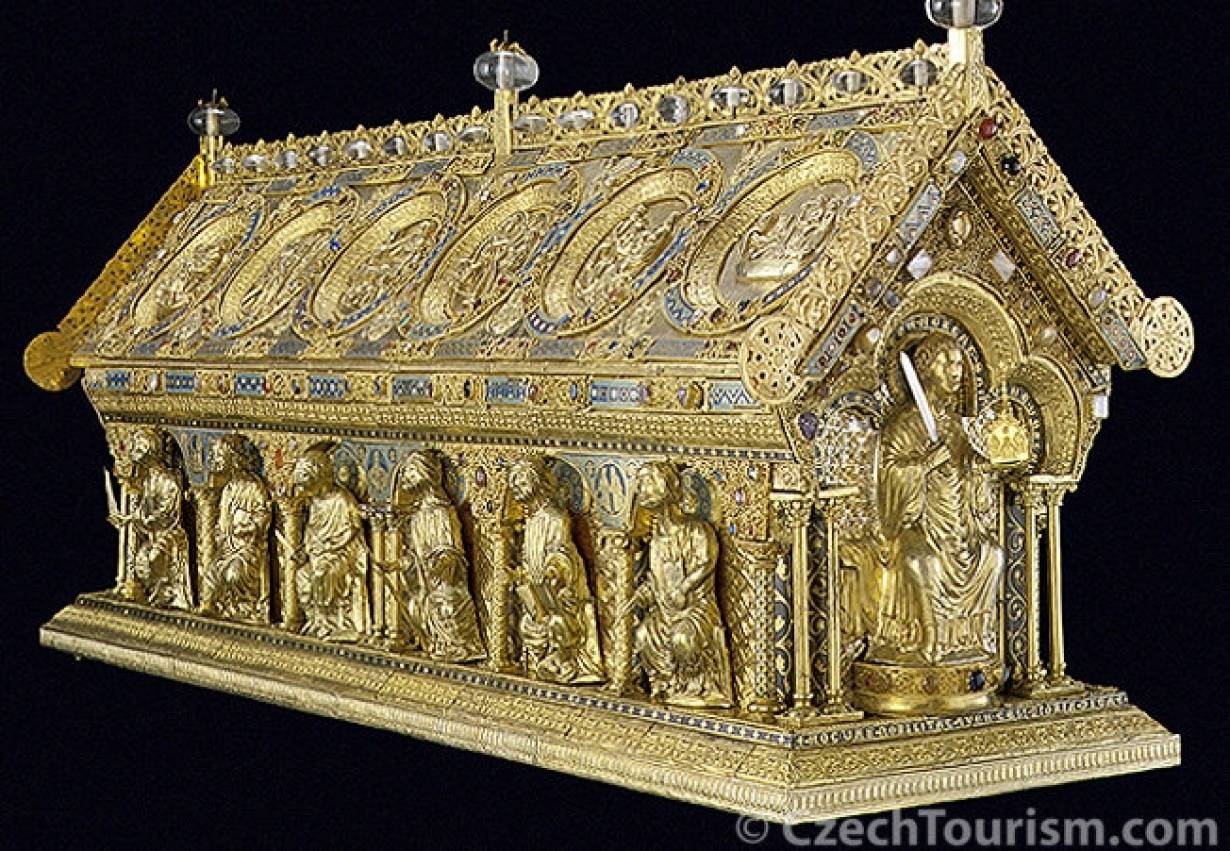 Relikwiarz świętego Maura na Zamku Praskim