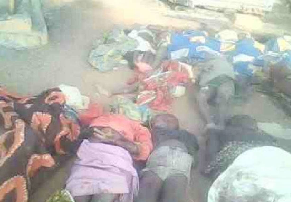 Zabite kobiety i dzieci podczas marcowej masakry w Nigerii