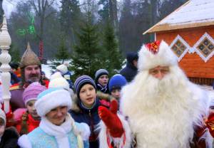 Białoruski Died Moroz z Śnieguroczką 