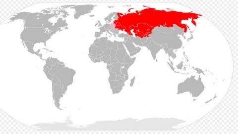 Mapa państw (kolor czerwony) których obywatele pochodzenia polskiego mogą się ubiegać o Kartę Polaka