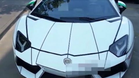Warszawscy policjanci przechwycili Lamborghini