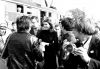 Warszawa 1971-08-01. Żona prezydenta USA Johna F. Kennedy&#039;ego, pierwsza dama w latach 1961–1963 Jacqueline Onassis zwiedza miasto