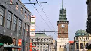 Czechy: Pardubice – widoki z wieży Zielonej Bramy