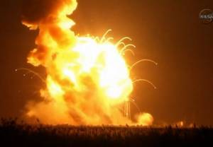 Eksplozja rakiety 6 sekund po starcie