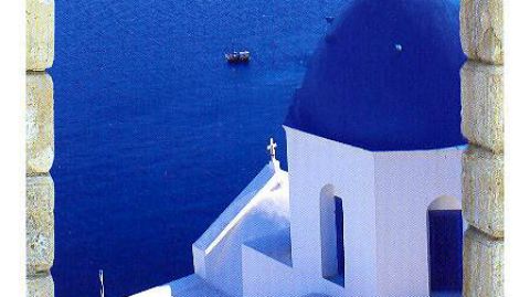 Bezdroża: Santorini - Travelbook