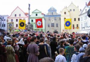 Czeski Krumlov - Festiwal Pięciolistnej Róży 2015