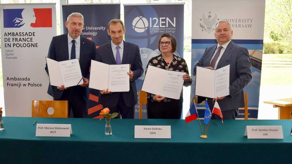 Francuski Instytut zaangażuje się w kształcenie kadr dla energetyki jądrowej