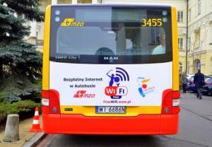 Darmowe Wi-Fi  w autobusach i warszawskie Hot Spoty