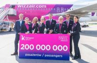 Wizz Air 200 milionów pasażerów