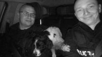 Policjanci ze Stawiszyna zaopiekowali się porzuconym szczeniakiem