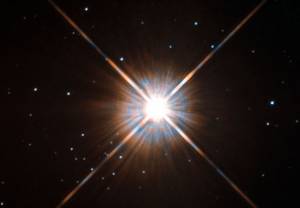 Proxima Centauri widziana przez Kosmiczny Teleskop Hubble’a