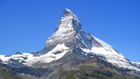 Matterhorn: widok od strony Gornergrat