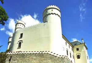 Orlik, średniowieczny zamek nad Wełtawą