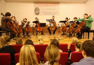 Koncert „Cellonet” w Wolskiej Szkole Muzycznej