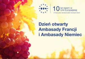 Dzień otwarty w Ambasadzie Niemiec i Ambasadzie Francji na Jazdowie