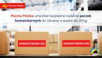 Paczki humanitarne na Ukrainę do 20 kg - bez opłat