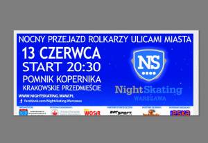 Piąty Nightskating Warszawa