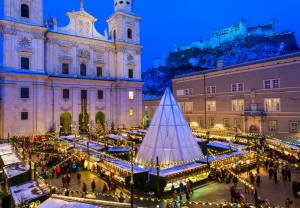 Jarmarki bożonarodzeniowe w Salzburgu