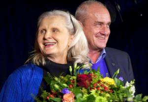 Honorowy Dziadek i Honorowa Babcia roku 2013 - Magda Umer i Michał Olszański