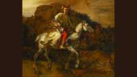 Jeździec polski Rembrandta w Pałacu na Wyspie
